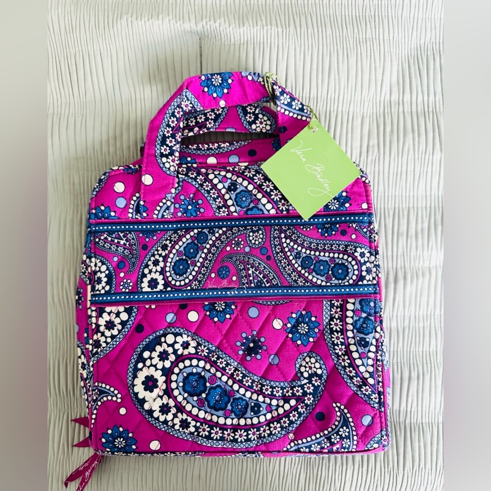 NWT Vera Bradley Tech Organizer in Boysenberry Paisley